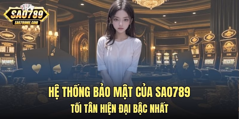 Hệ thống bảo mật của Sao789 tối tân hiện đại bậc nhất