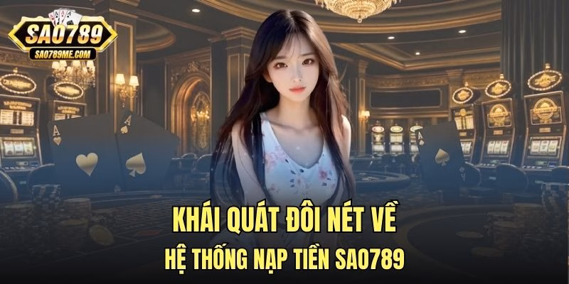 Khái quát đôi nét về hệ thống nạp tiền Sao789